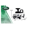 Auto da passeggio Land Rover bianca con audio - 67 cm