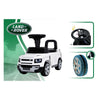 Auto da passeggio Land Rover bianca con audio - 67 cm