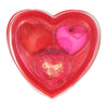 Squishy sensorische hartjes 4cm - 3st.