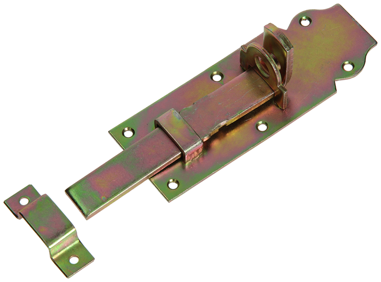 Mack 1069125 - cursore per lucchetto zincato giallo chiaro 140 mm | 5 pezzi
