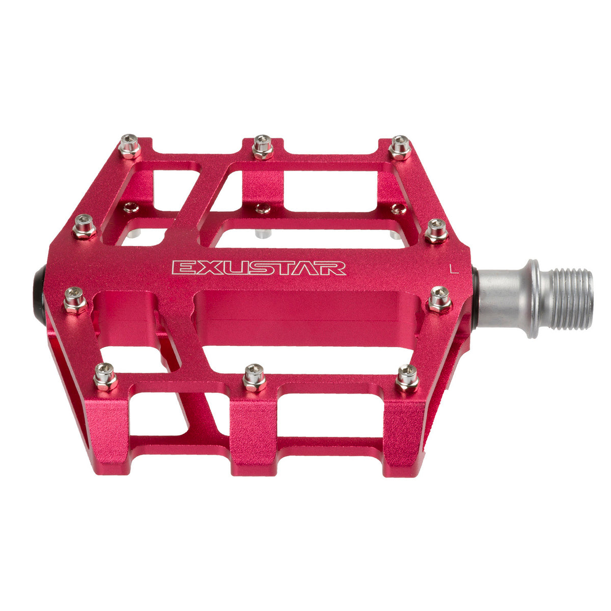 Pedali con piattaforma BMX Enduro 9 16 pollici rosa scuro per set
