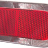 Luce posteriore ELIPS XB LED LED a batteria 80 mm di rosso