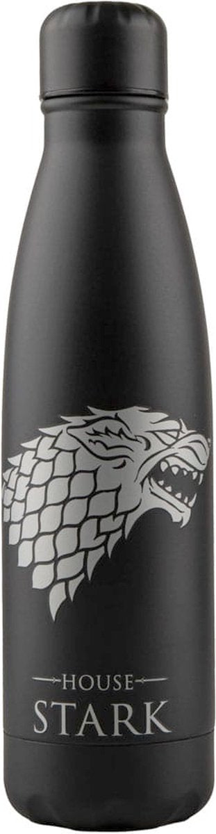 Cinereplicas juego de tronos - botella de agua termo casa stark juego de tronos - negro