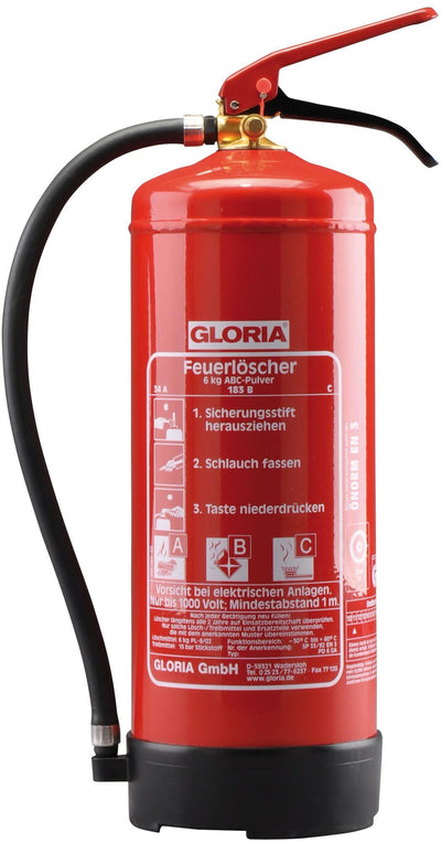 Gloria Fire Extintor W.Perma Tipo PD 6 GA
