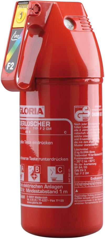 Gloria Extintinguisher F2GM 2K
