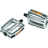Pedal Set Ergotec 658 9 16 Con el reflector - Silver Grey