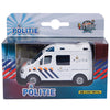 Kids Globe Die Cast Police Car NL, 8 cm