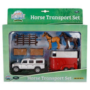 Kids globe land rover met paardentrailer - afbeelding 1