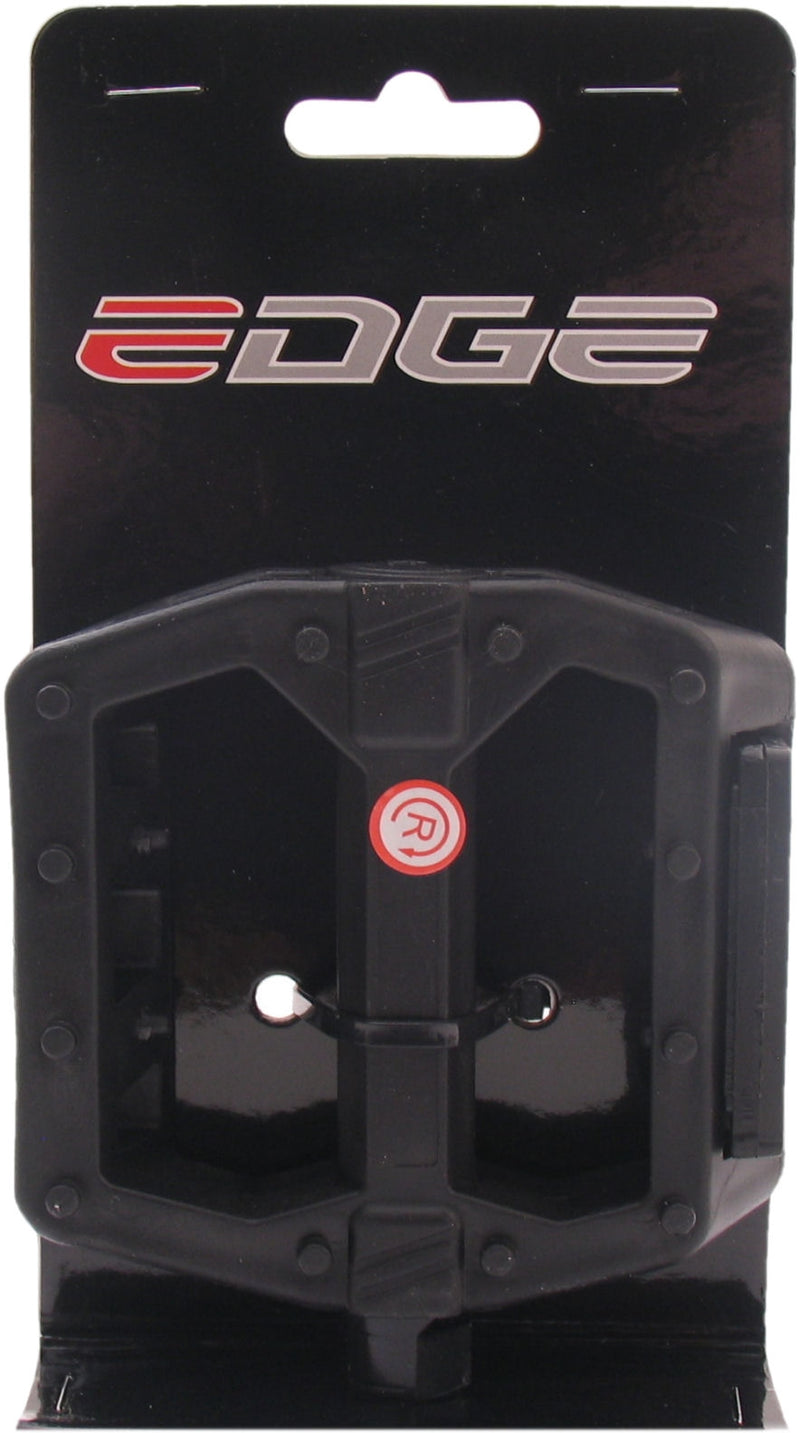 Pedal de borde Conjunto de plástico de borde ancho negro