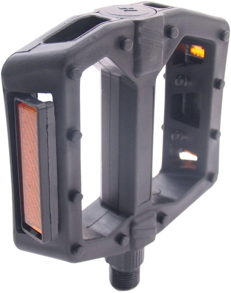 Edge pedal set edge wide plastic black