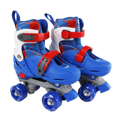 Street Rider Roller Skates Blue Regolable, taglia 27-30