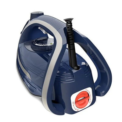 Plancha de vapor Tefal fv6830 ultragliss antical plus azul plata