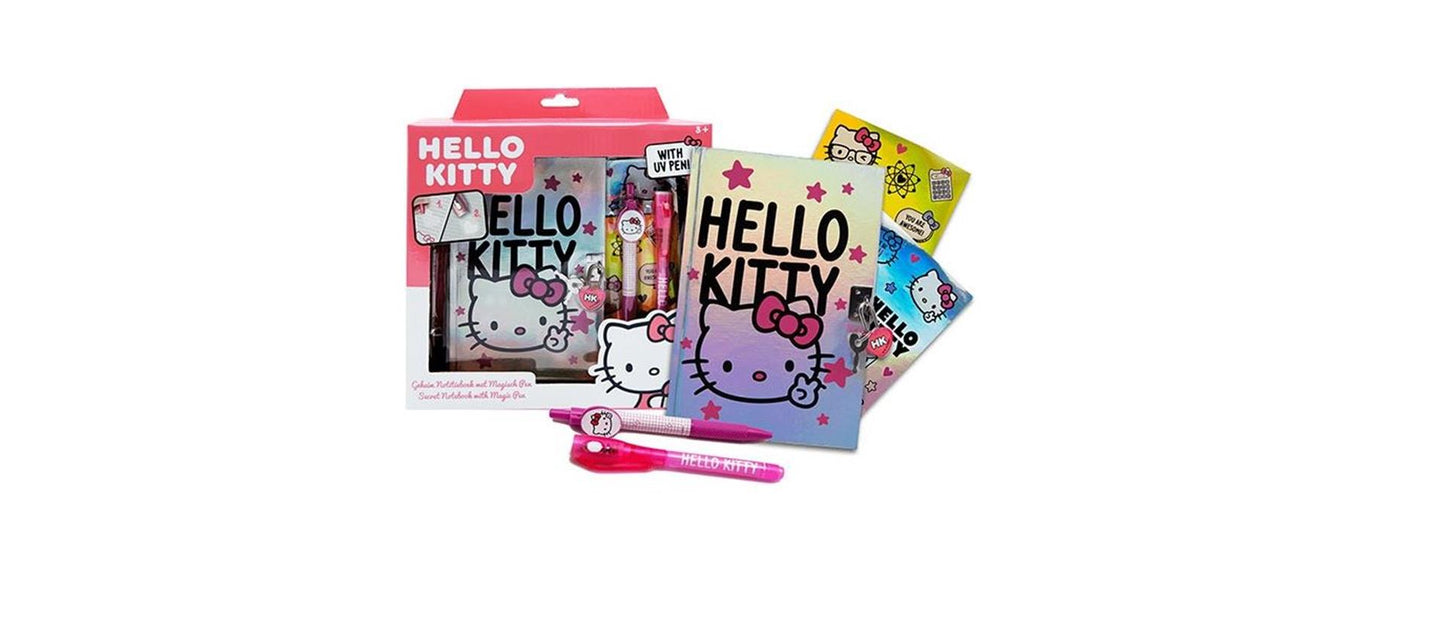 Toi-toys diario hello kitty + bolígrafo mágico