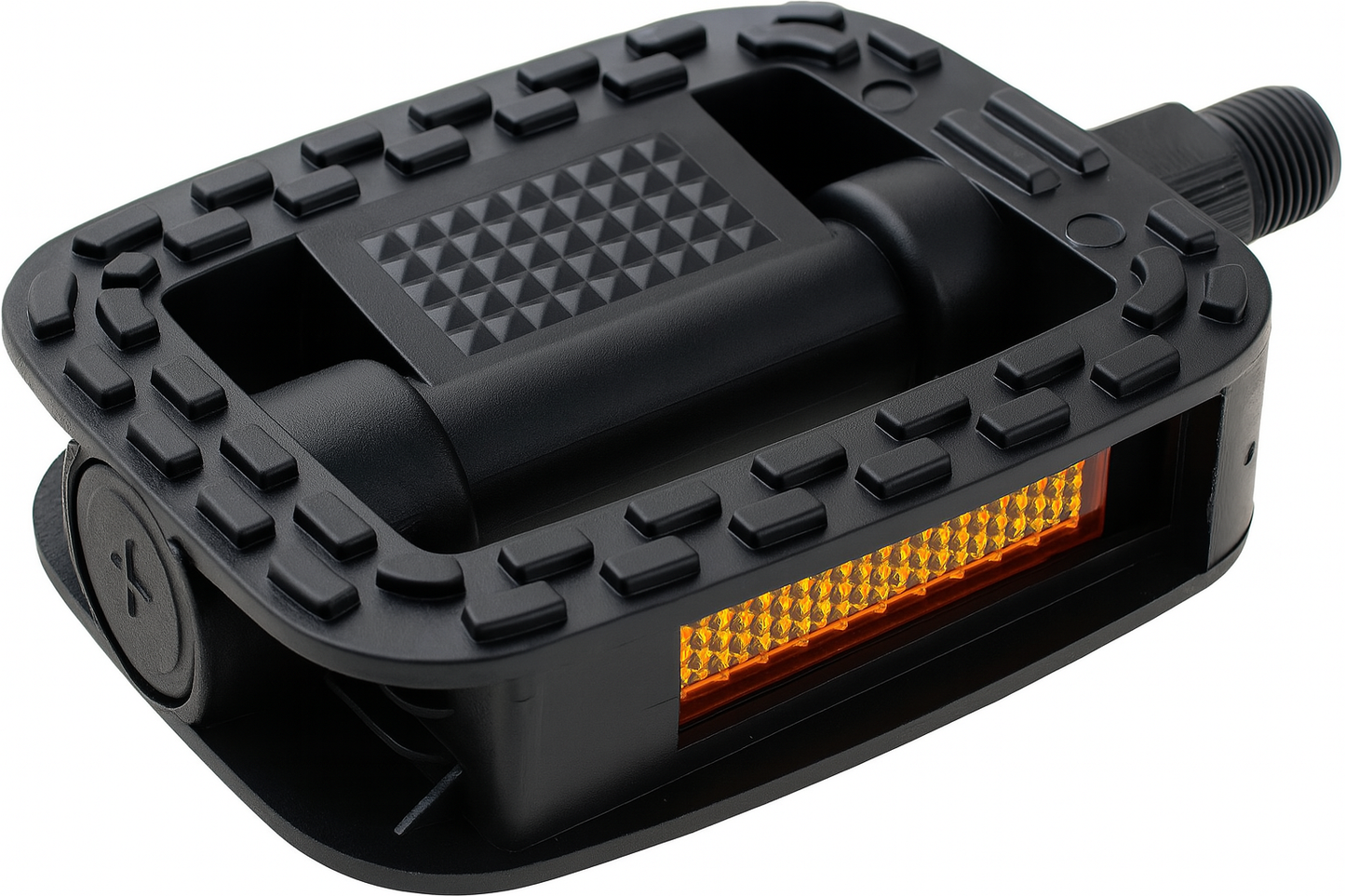 Confort del pedal de borde Confort anti-slip negro