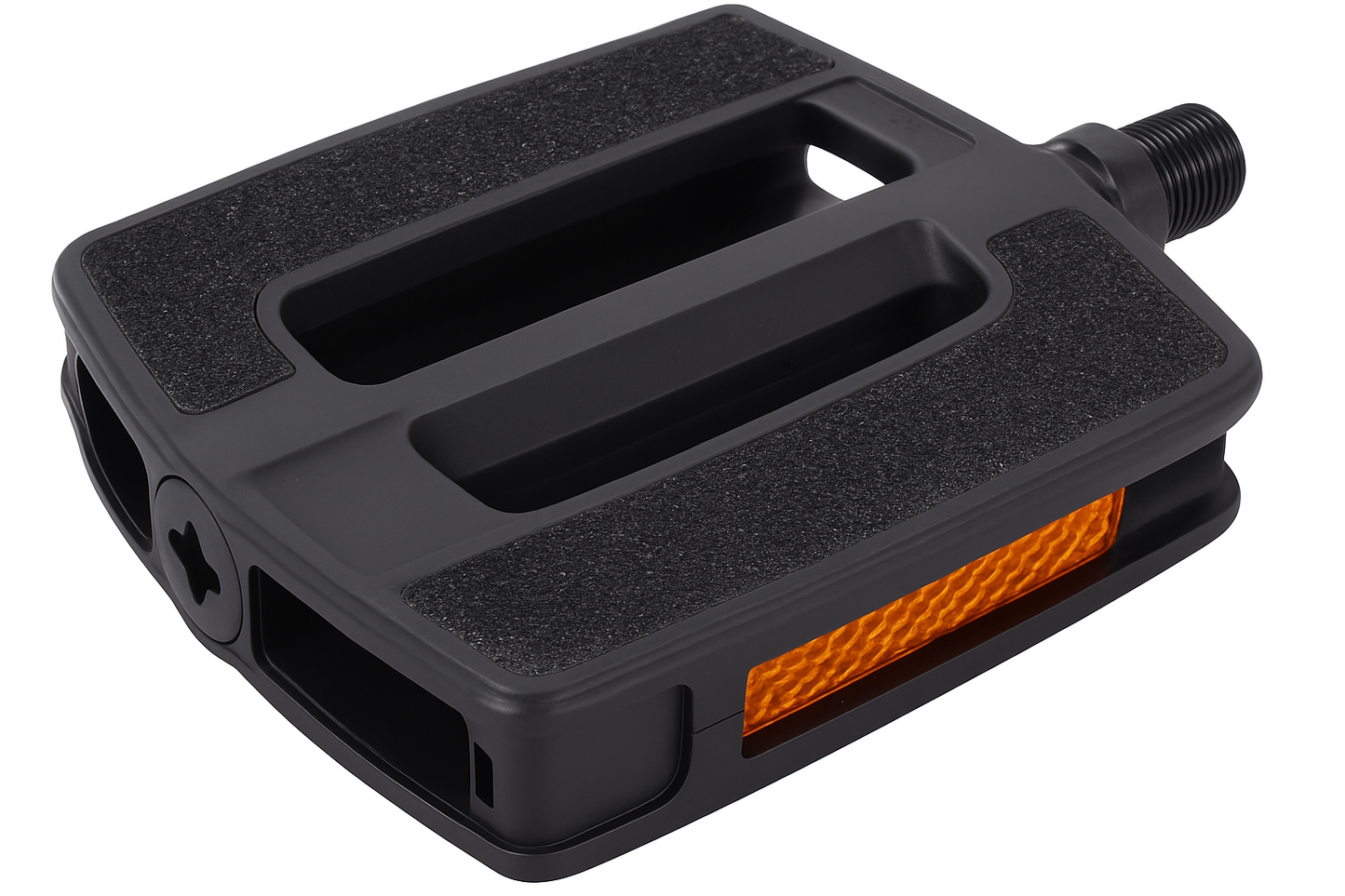 Confort de pedal de borde Confort Luxury Anti Slip Negro