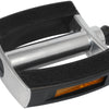 Marwi pedaalset sp-828 aluminium huis sandblock® - zilver zwart