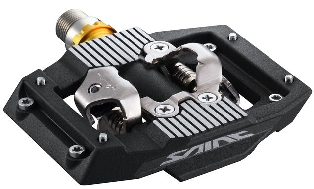 SHIMANO PEDAL SET Saint PD-M821 SPD + Platform Black