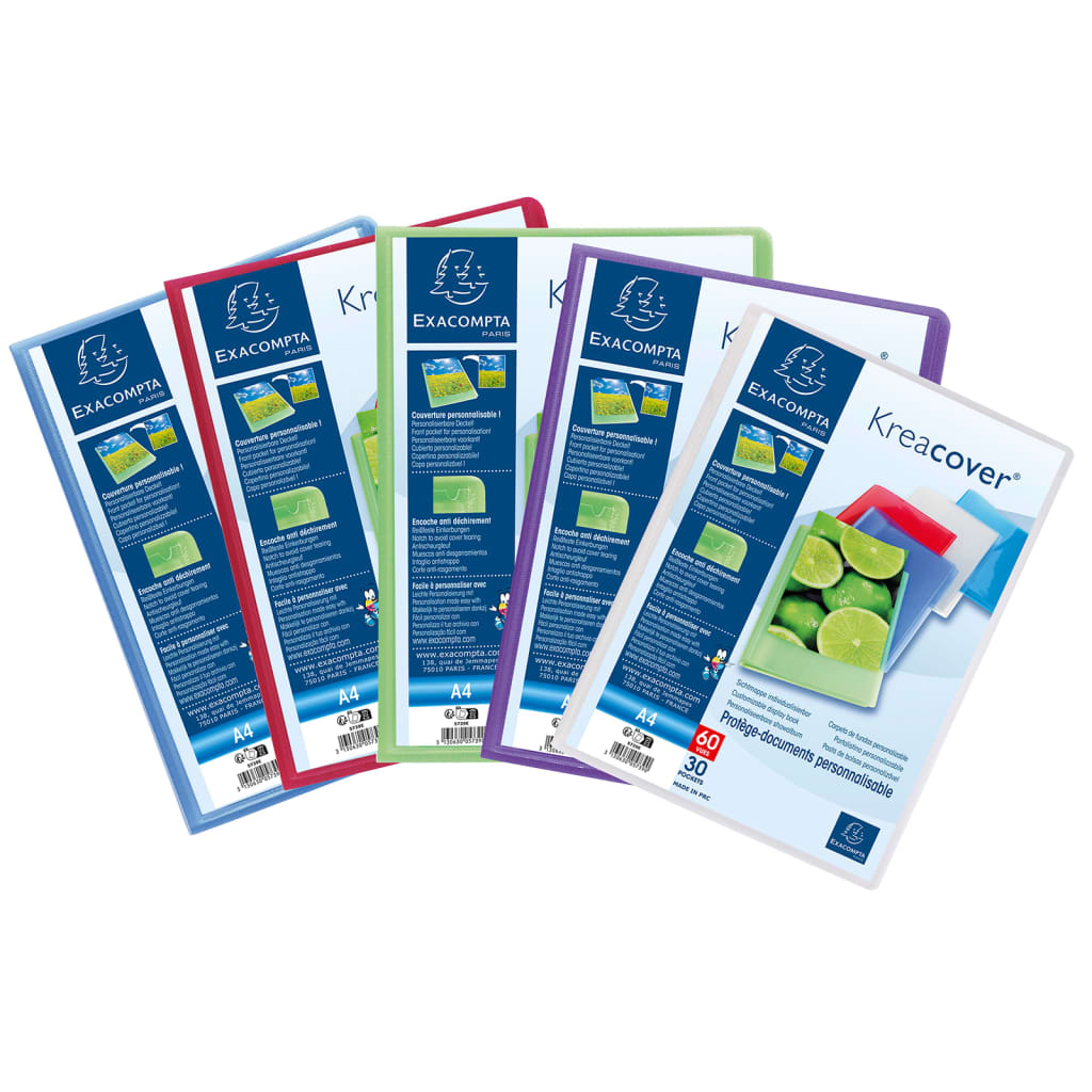 Exacumpta Exacumpta Portfolio Carters KreaCover 12 ST A4 ​​30 Soggetti PP