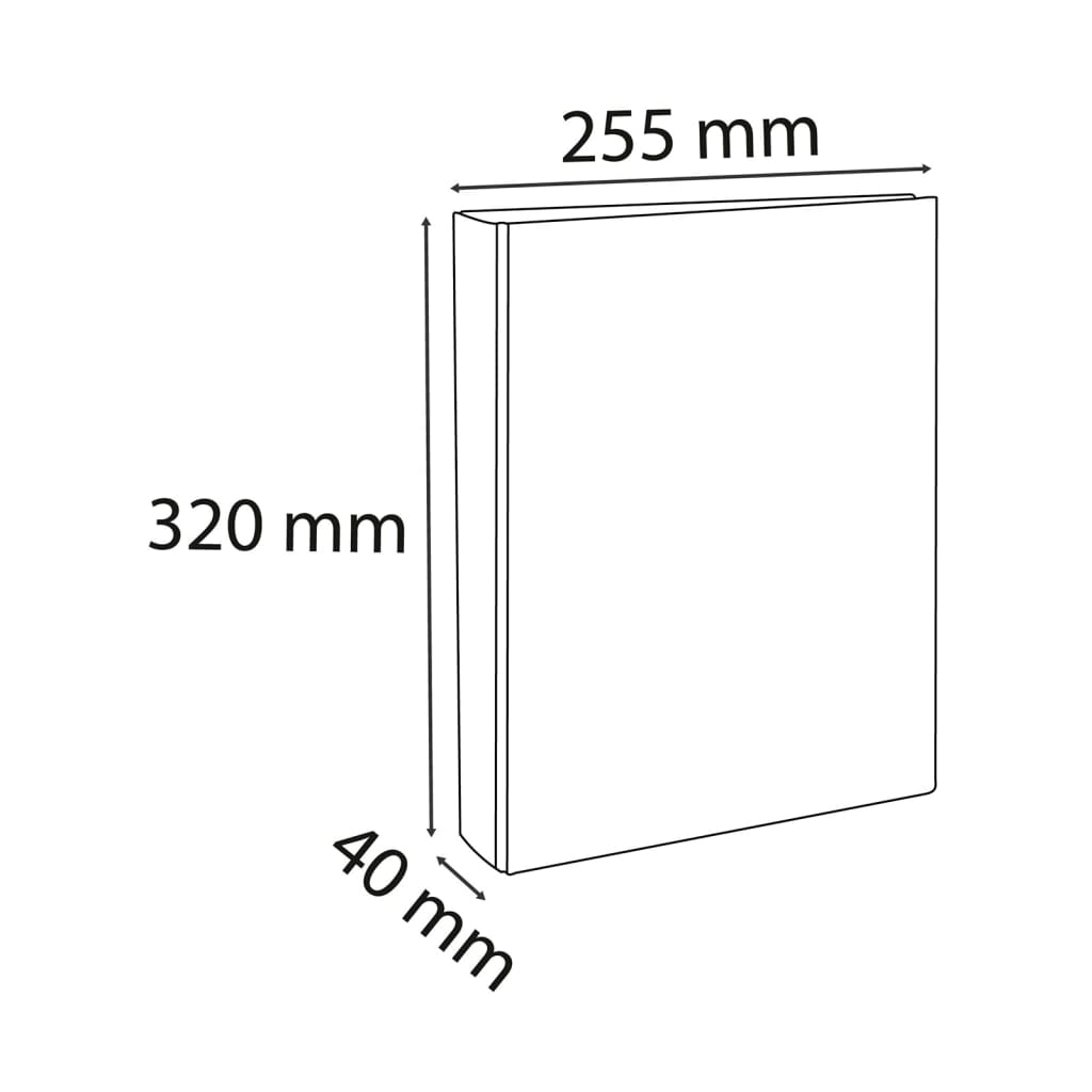 Exacompta Exacompta Bands de anillo 10 st con 2 anillos A4 25 mm