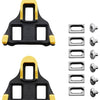 Schoenplaatjes Shimano SM-SH12 SPD-SL met 6 graden speling - geel
