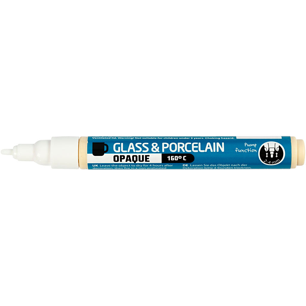 Creative Company Glasen Porcelain Start -Cover White