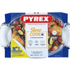 Pirofila ovale in Pyrex con coperchio 5,8 l
