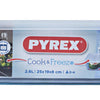 Pyrex Cook Freeze Baking Dish 25 x 20 cm con tapa adhesiva
