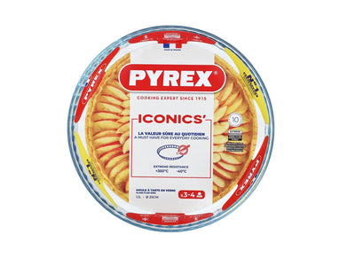 Tortiera in vetro Pyrex 25 cm 1,1 l