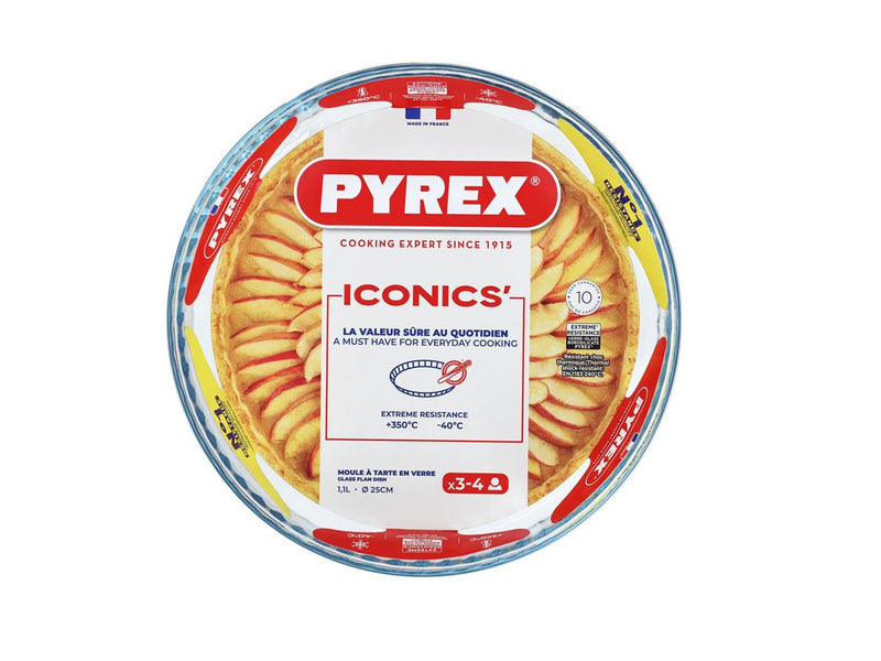 Molde para tartas Pyrex vaso 25cm 1,1l