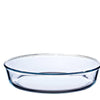 Molde para hornear Pyrex borde recto redondo 25 cm vidrio