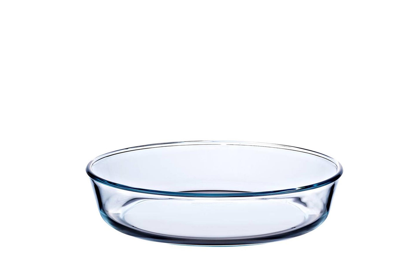 Molde para hornear Pyrex borde recto redondo 25 cm vidrio