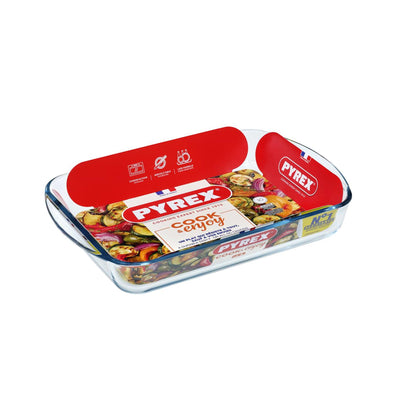 Pirofila Pyrex 34x23cm vetro 2,6l