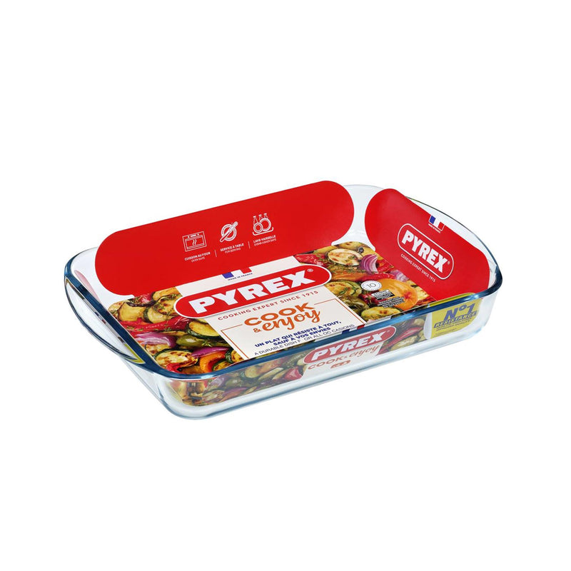 Pirofila Pyrex 34x23cm vetro 2,6l