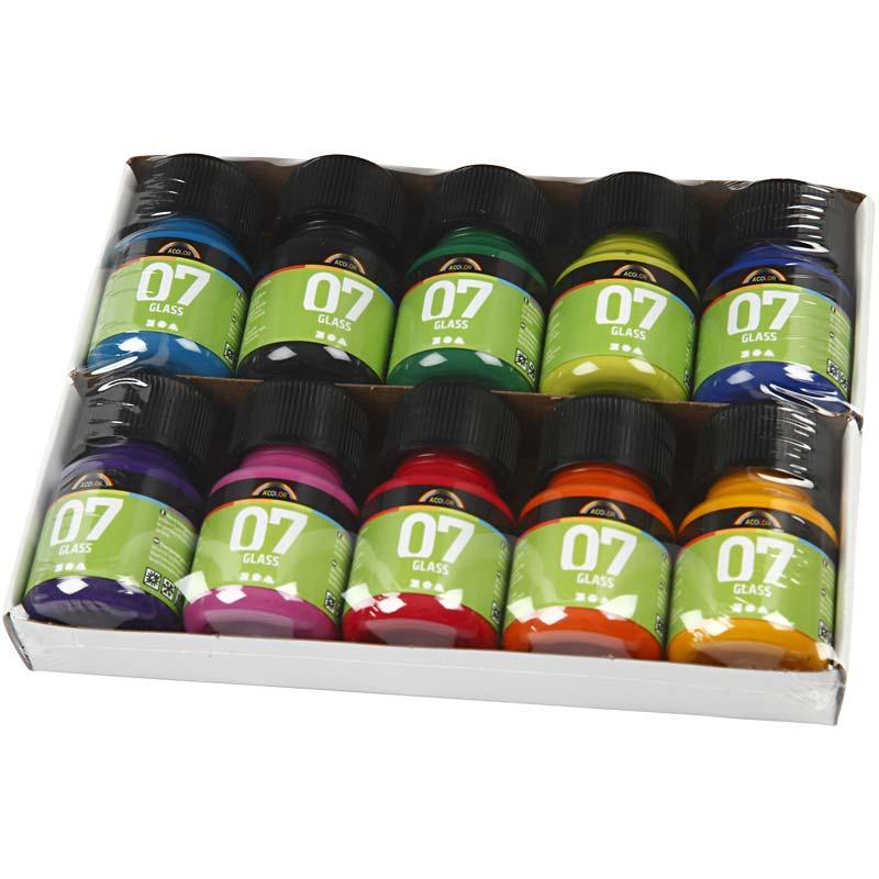 Creativ company https: www.cchobby.nl a-color-glass-diverse-kleuren-10x30-ml-1-doos