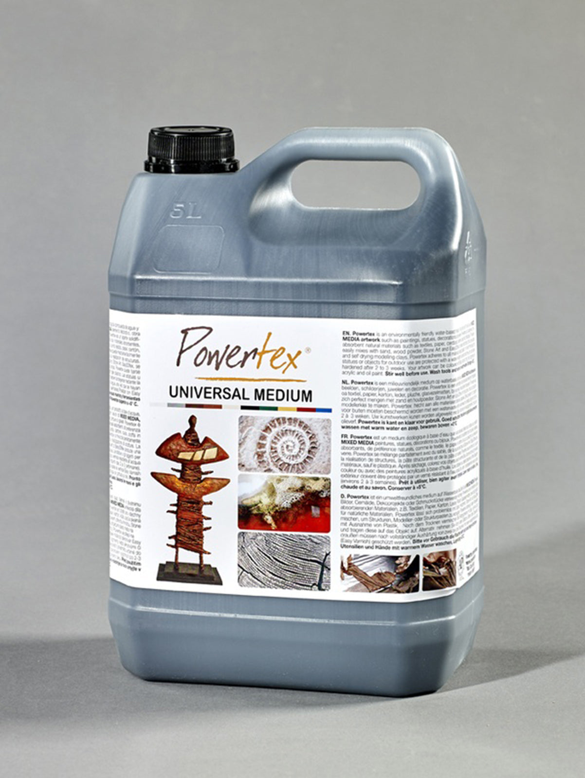 Powertex • negro 5000g