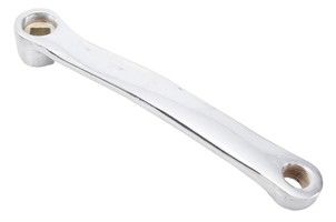 Manovella sinistra in argento Vinty 170 mm