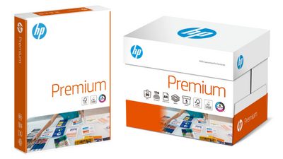 Carta per fotocopie HP premium - a4 - 80gr - bianca - 5x500 fogli (scatola)