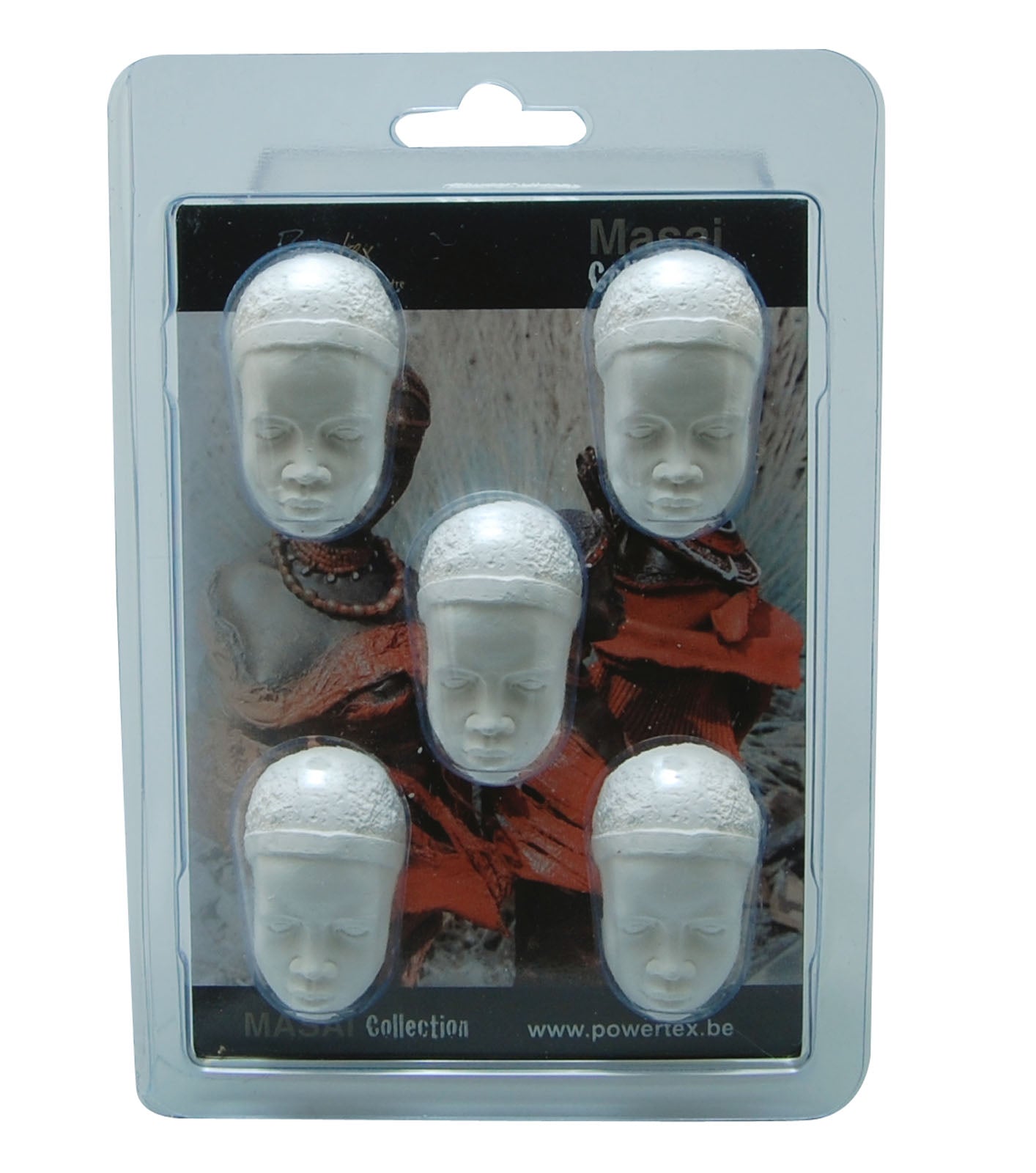 Powertex • collezione masai caras 5pz