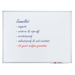 Magnetisch whiteboard franken x-traline sc3209 geëmailleerd 150x100cm wit