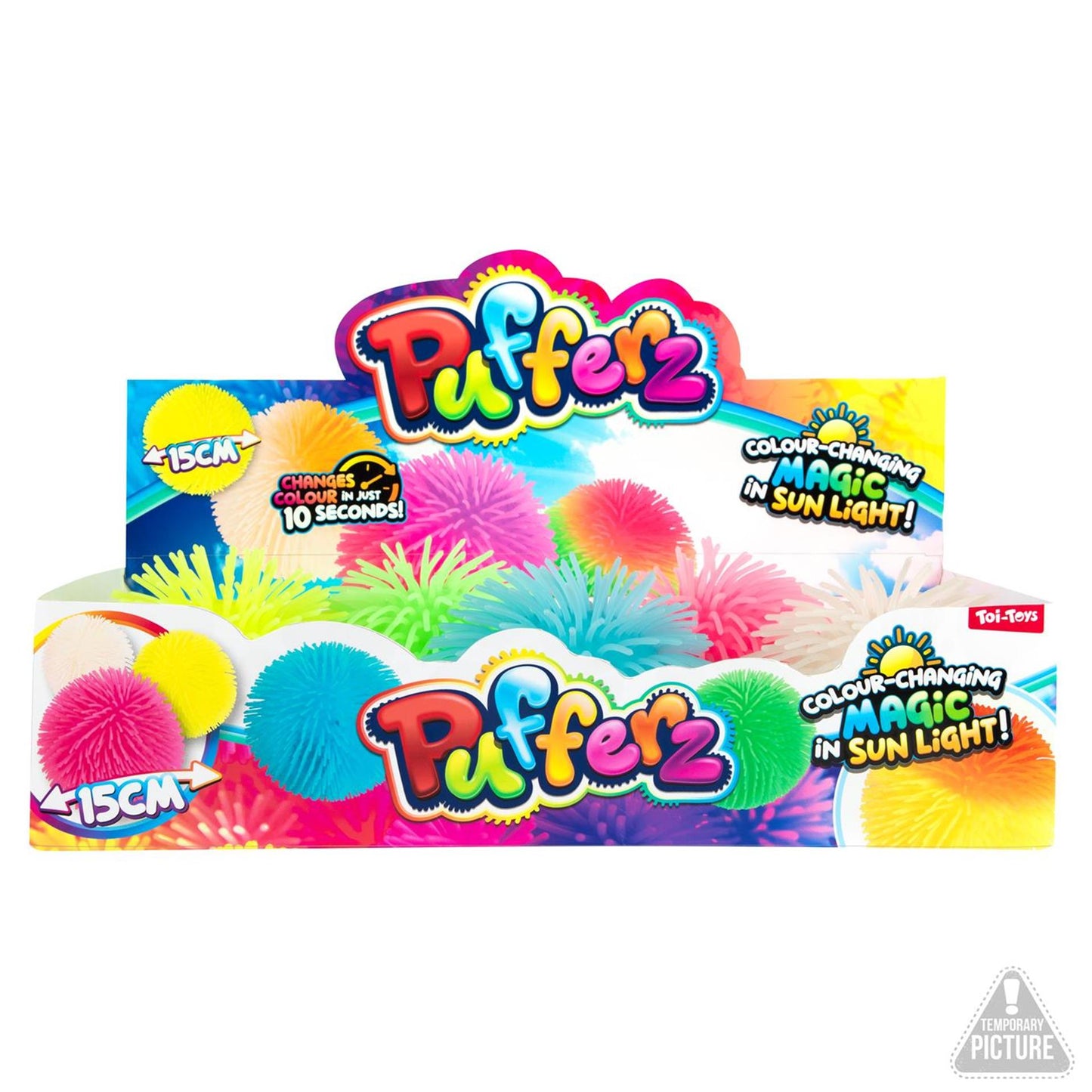 Toi-toys pufferz cambia colore 12cm