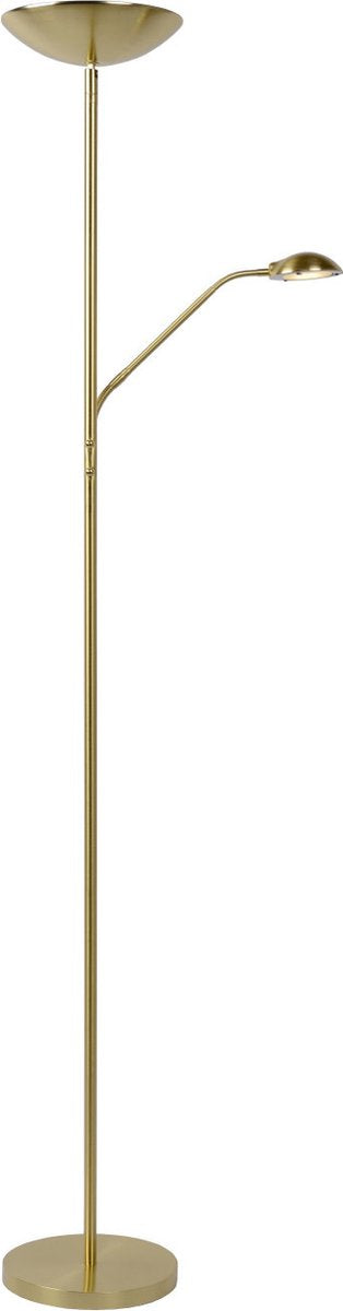 Lucide zenith - lámpara de lectura - LED regulable - 3000k - latón dorado mate