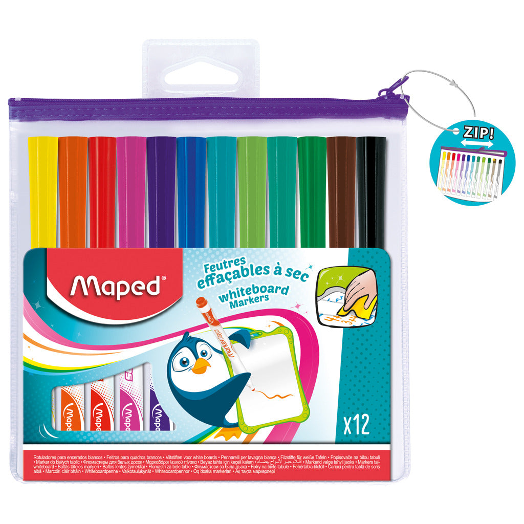 Segnali di lavagna mappati mappati 12 colori