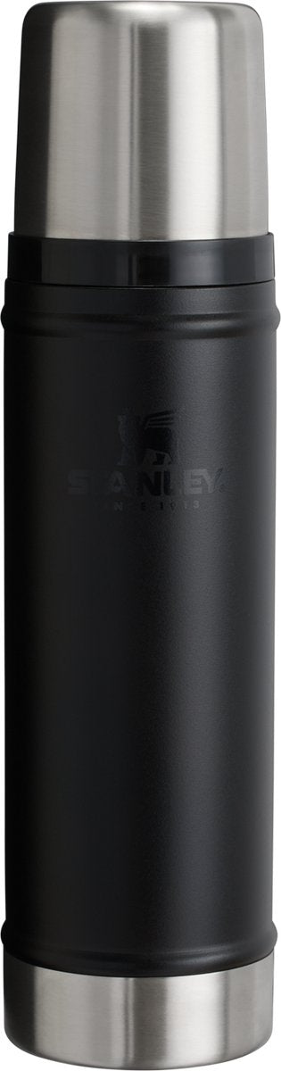 Thermos Stanley Classic Legendary da 750 ml - mantiene caldo o freddo per 20 ore - a prova di perdite - lavabile in lavastoviglie - senza BPA - per caffè, tè e altro - thermos in acciaio inossidabile - nero 2.0