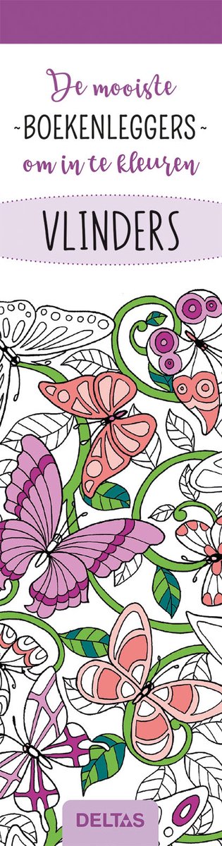 Delta è i segnalibri da colorare più belli da colorare: farfalle