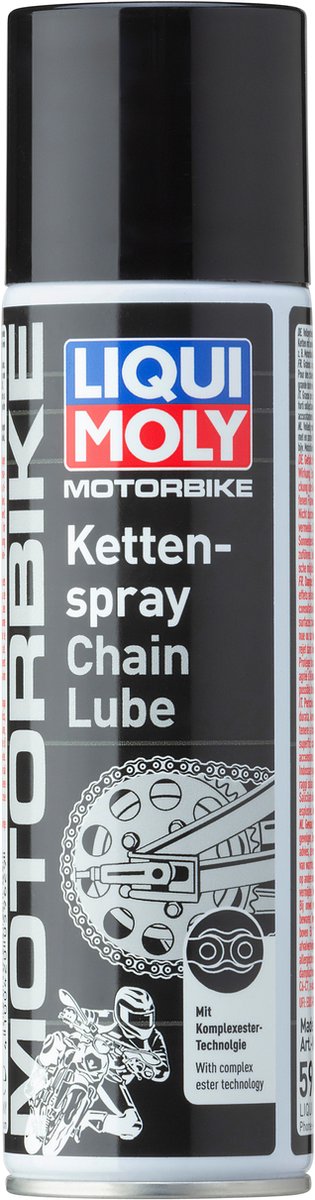 Lubrificante per catena moto Liqui Moly 250 ml Grasso per catena completamente sintetico, estremamente adesivo e idrorepellente