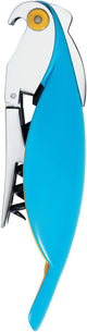 Sacacorchos diseño loro Alessi azul