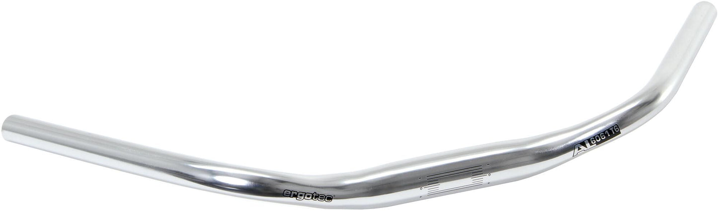 Ergotec stuur handlebar 31,8x590mm silver