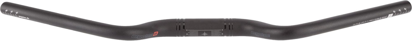 Ergotec Dirección M-Bar S 31.8 mm 700 200 mm 14g Matte Negro