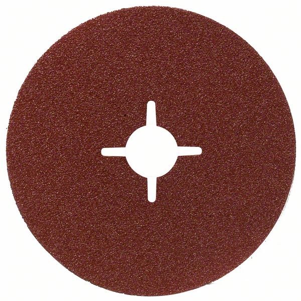 Accessori Bosch disco abrasivo in fibra 125 R444, Expert per metallo, 80 - 2608605477