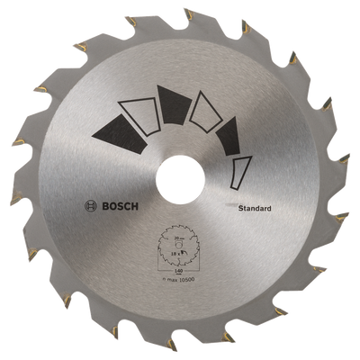 Bosch accessories circular saw blade standard 140x20 t18 - 2609256b54